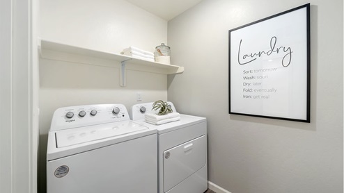 Coolidge laundry room