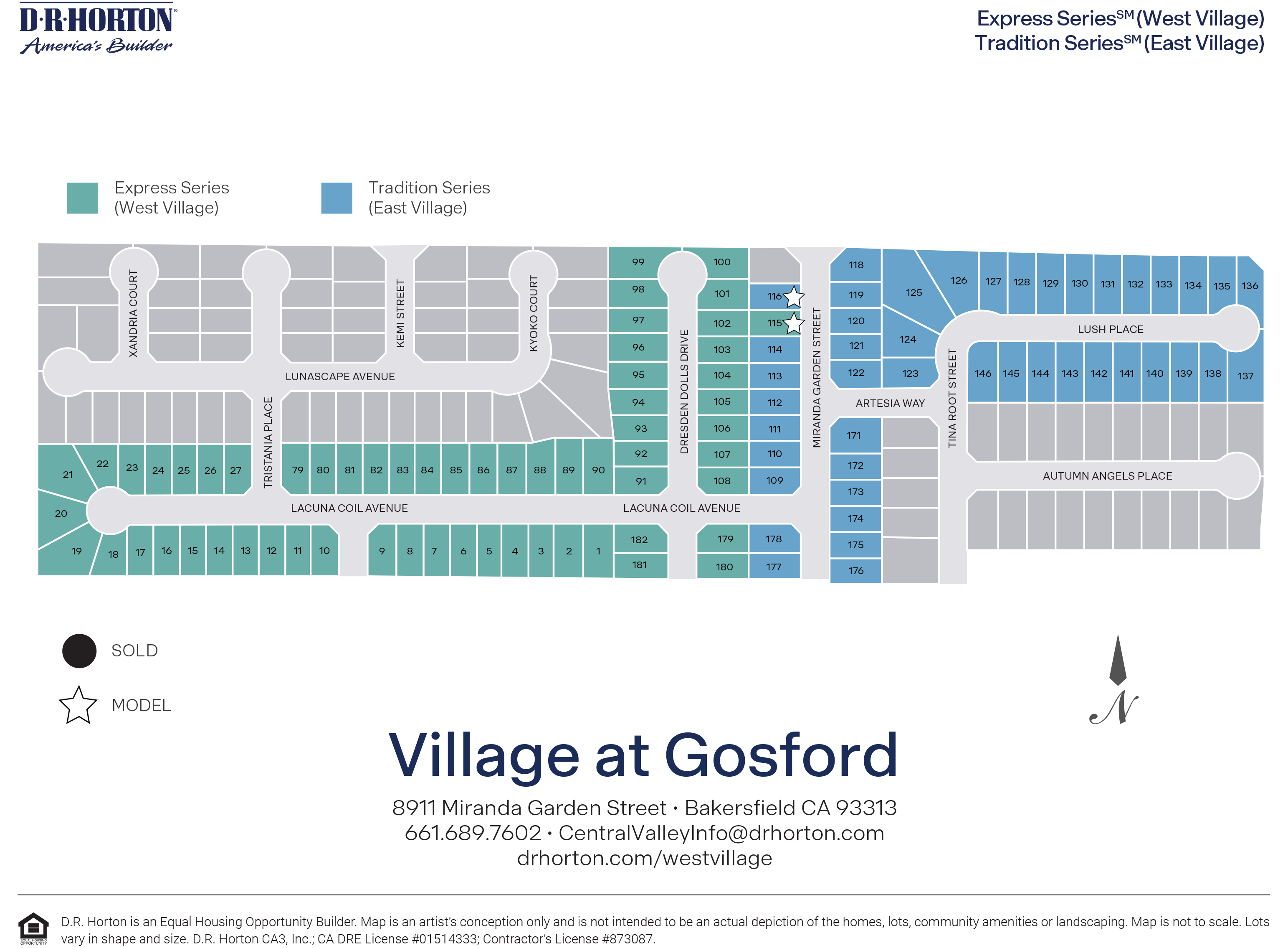Static Lot Map