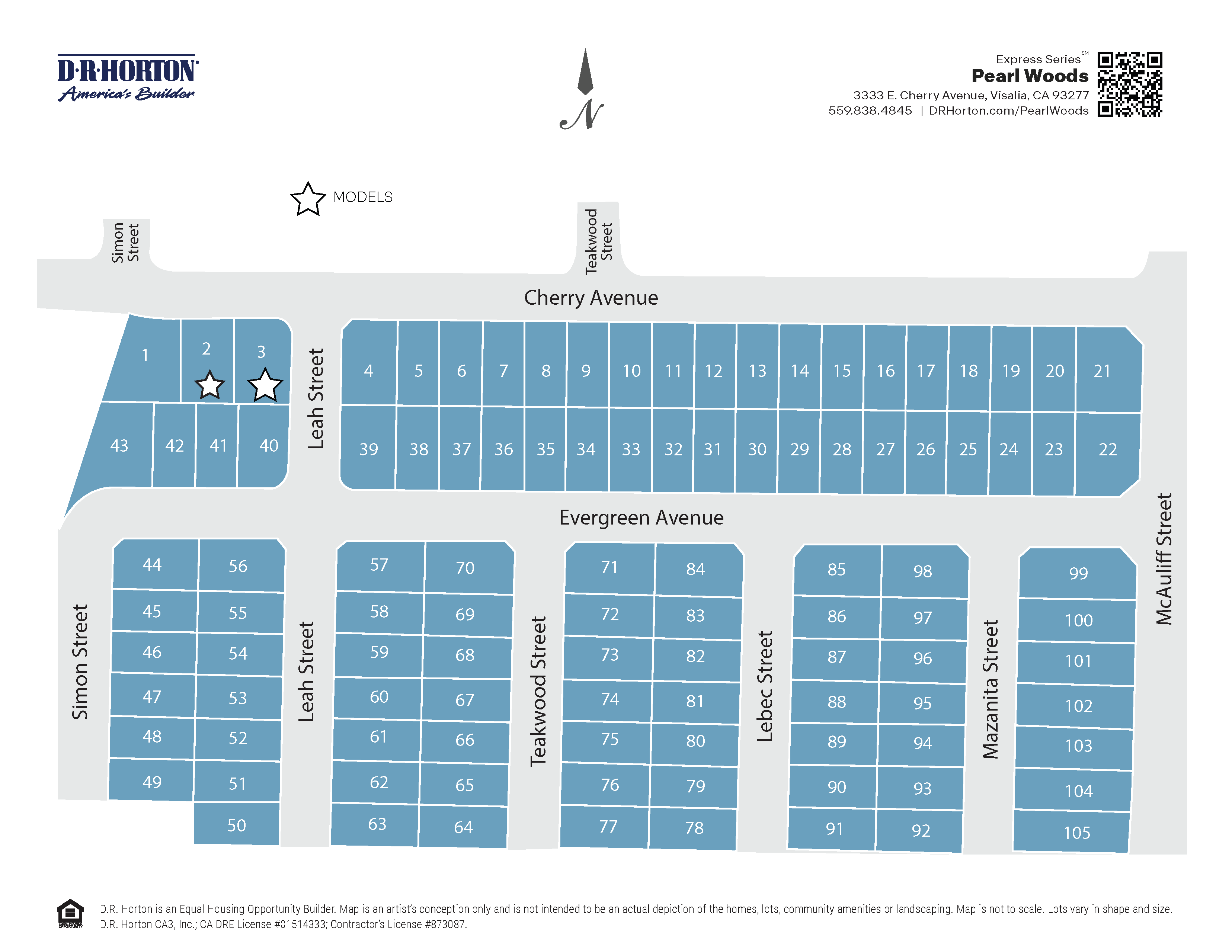 Static Lot Map