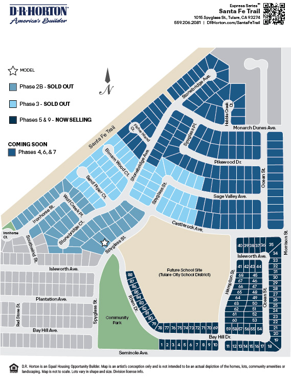 Static Lot Map