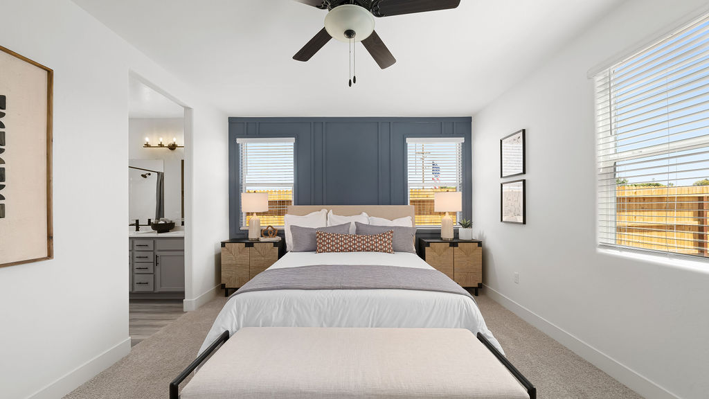 oriole primary bedroom