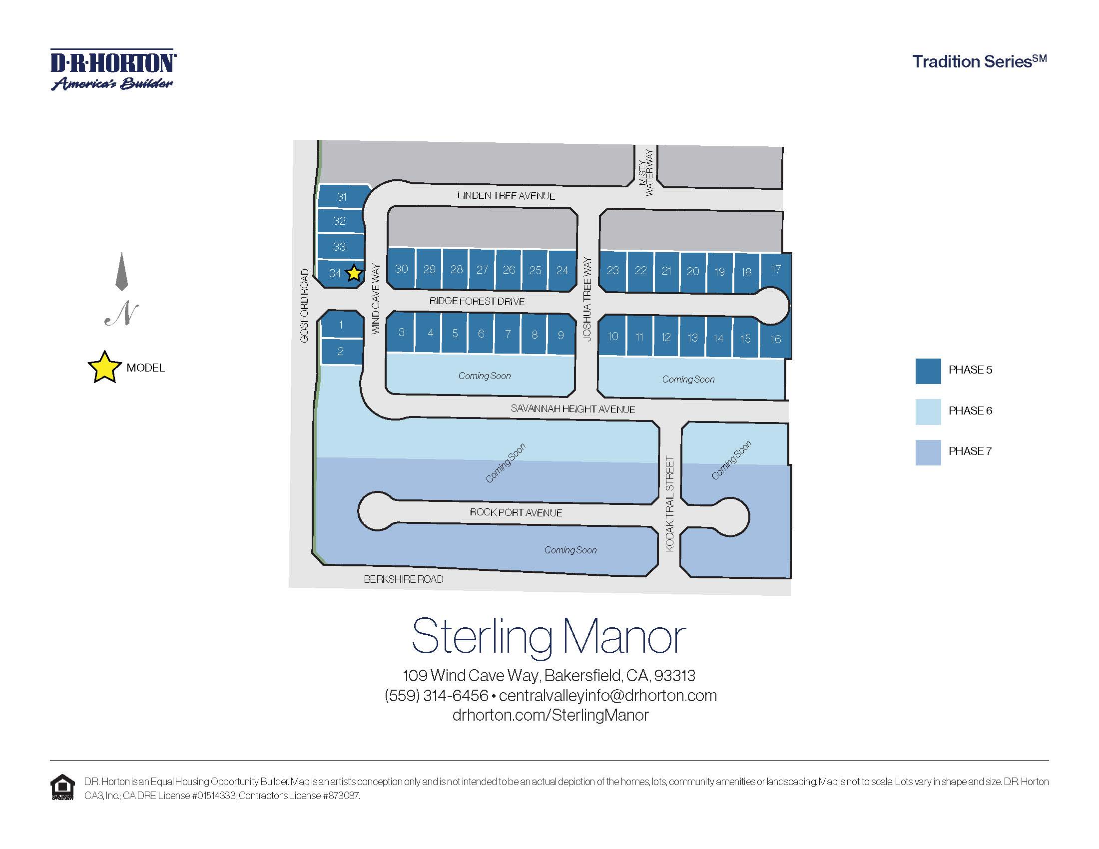 New Homes in Sterling Manor Bakersfield, CA D.R. Horton