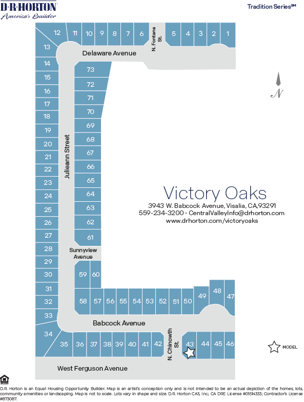 Static Lot Map