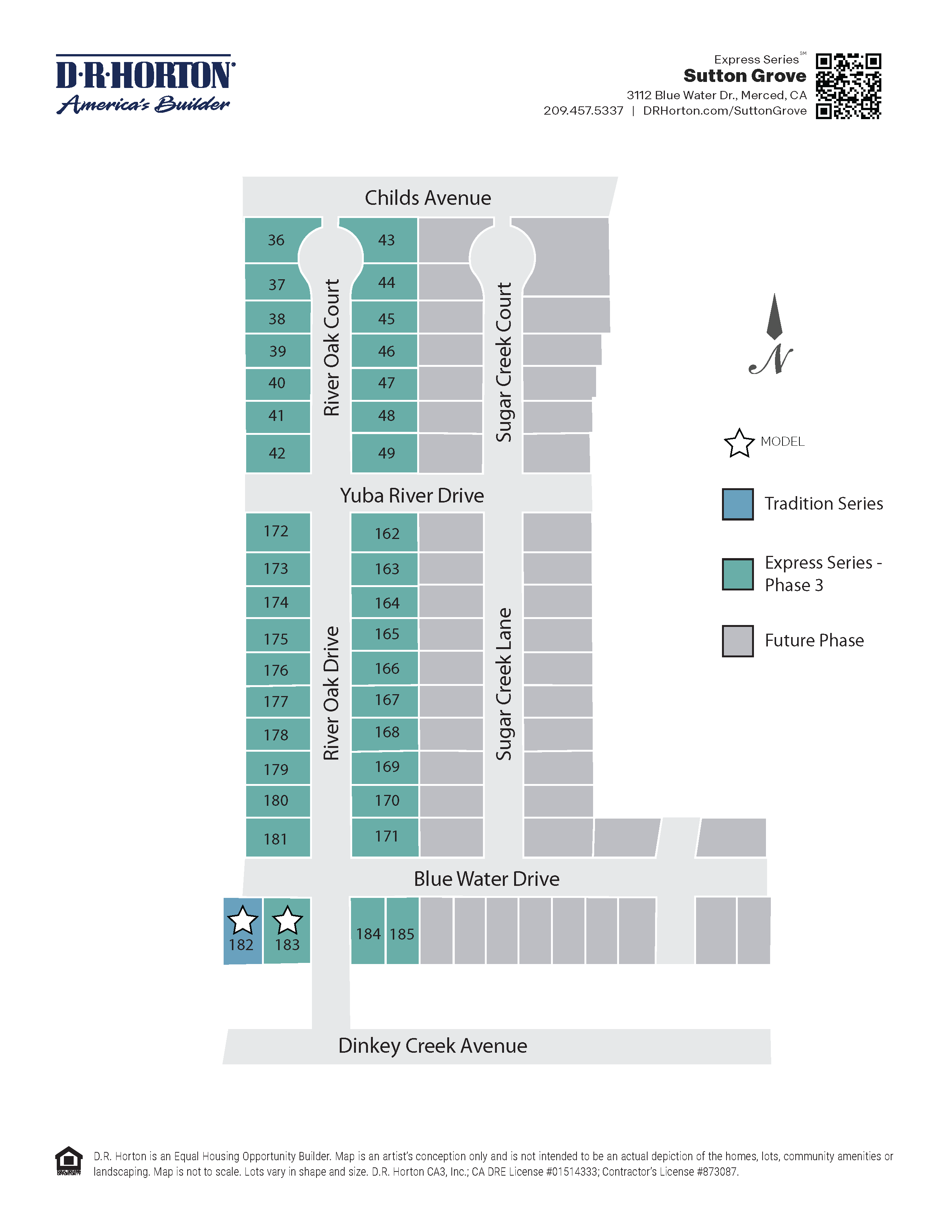 Static Lot Map