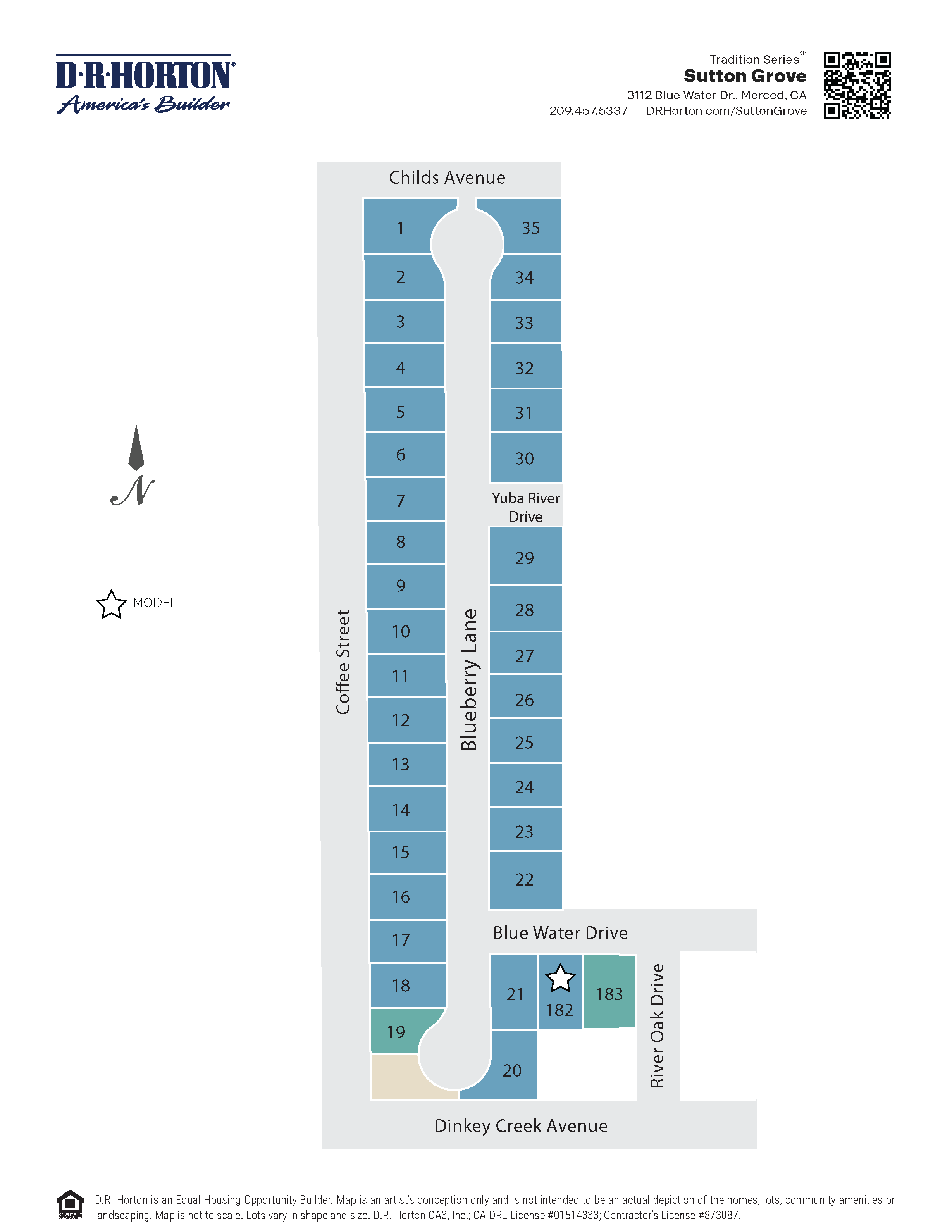 Static Lot Map