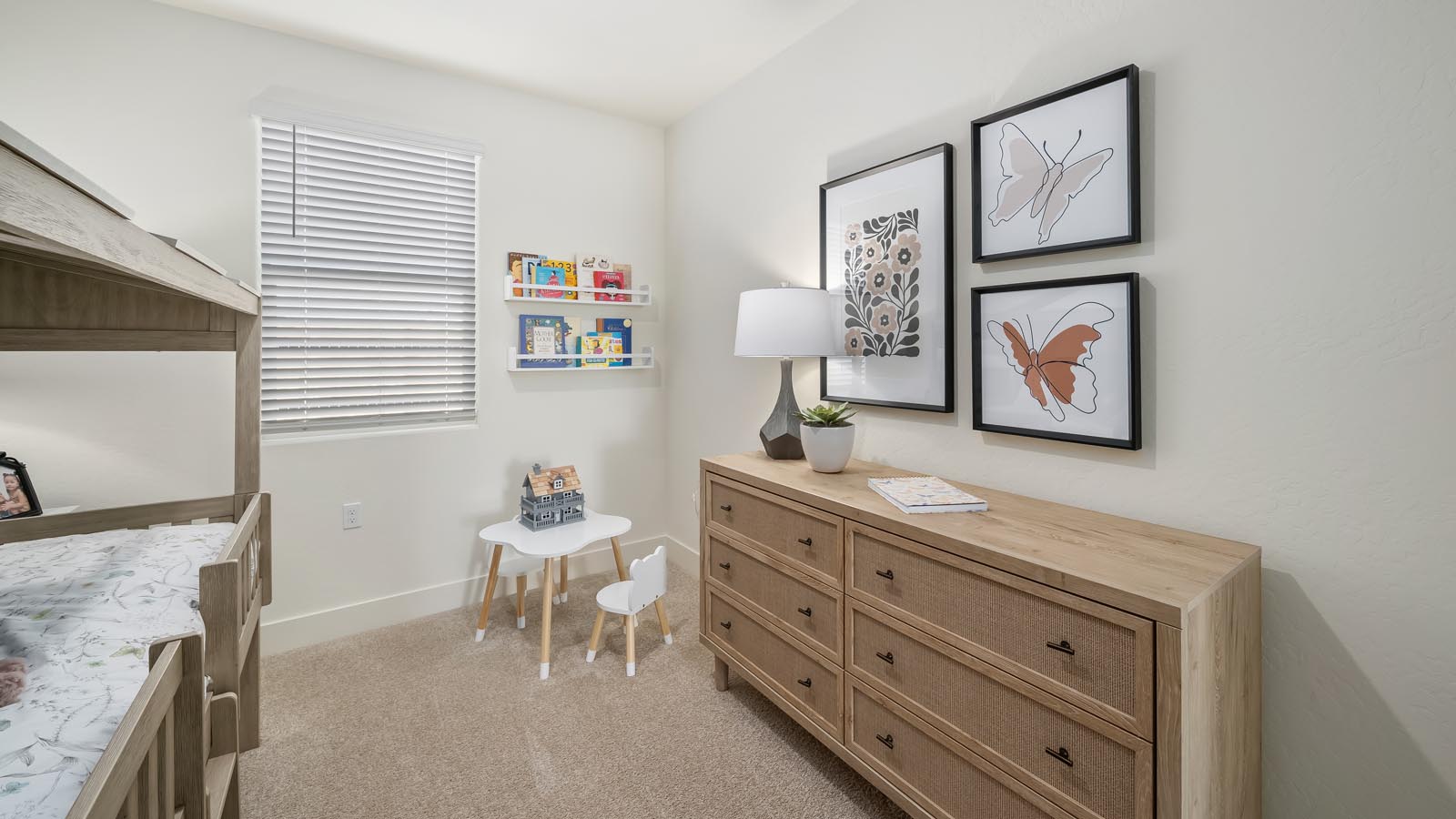 Interior photo of child's bedroom