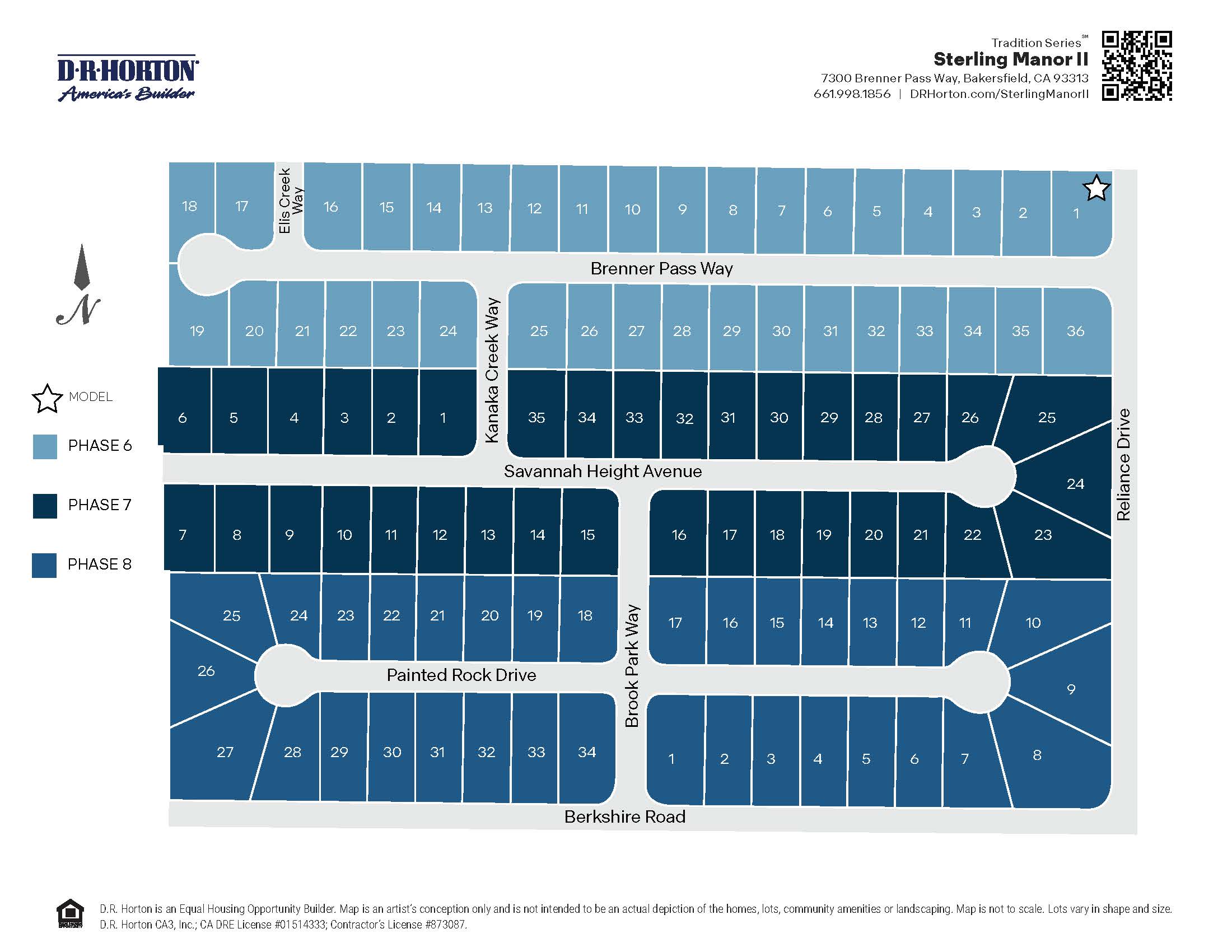 Static Lot Map