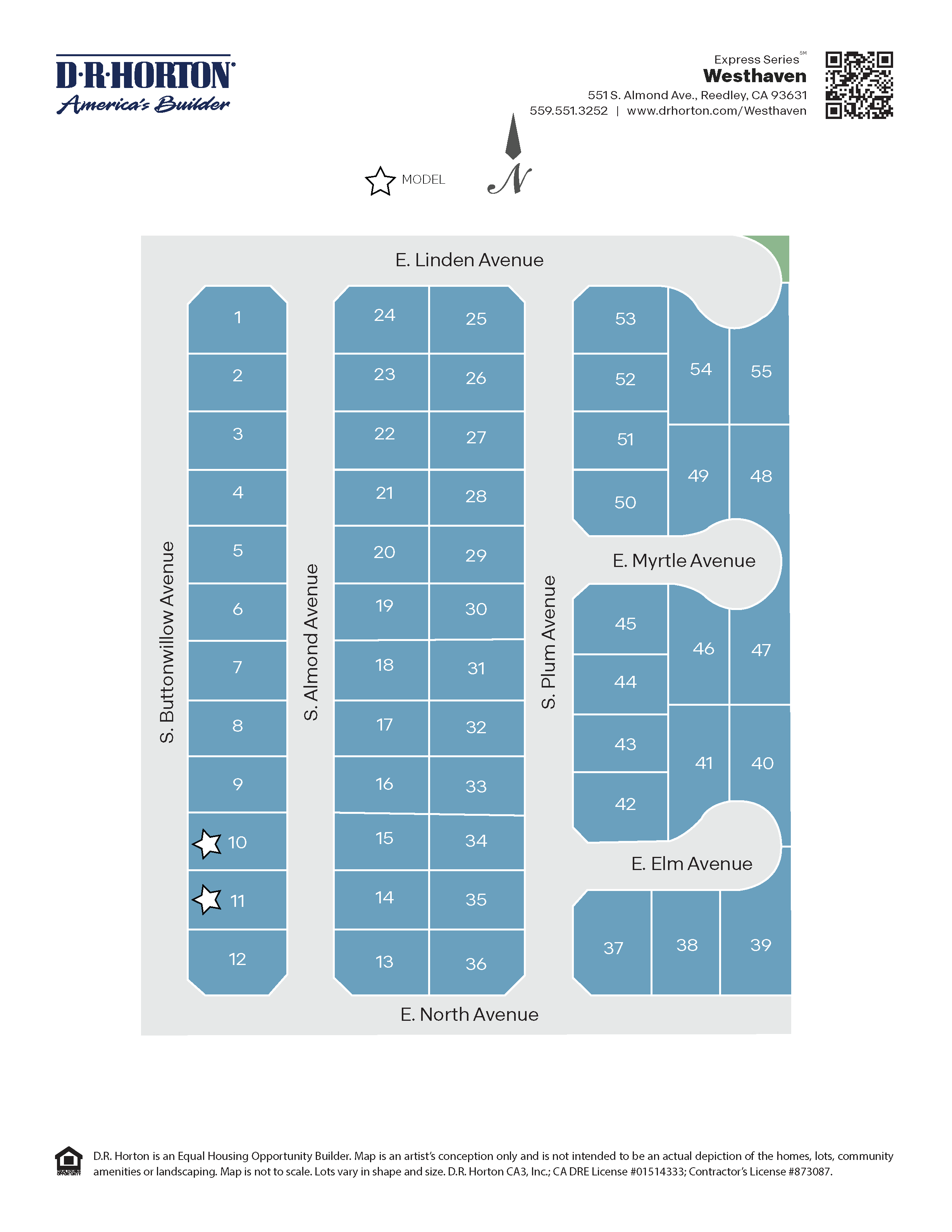 Static Lot Map