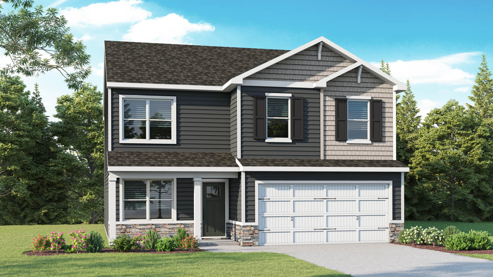 Floor Plan in Hidden Springs Connoquenessing Borough, PA D.R. Horton