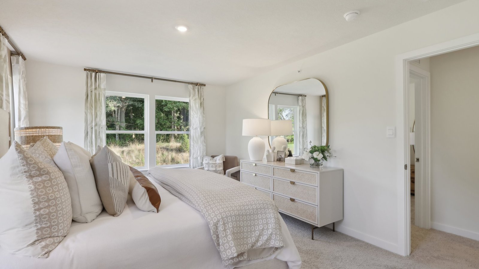 Primary bedroom suite