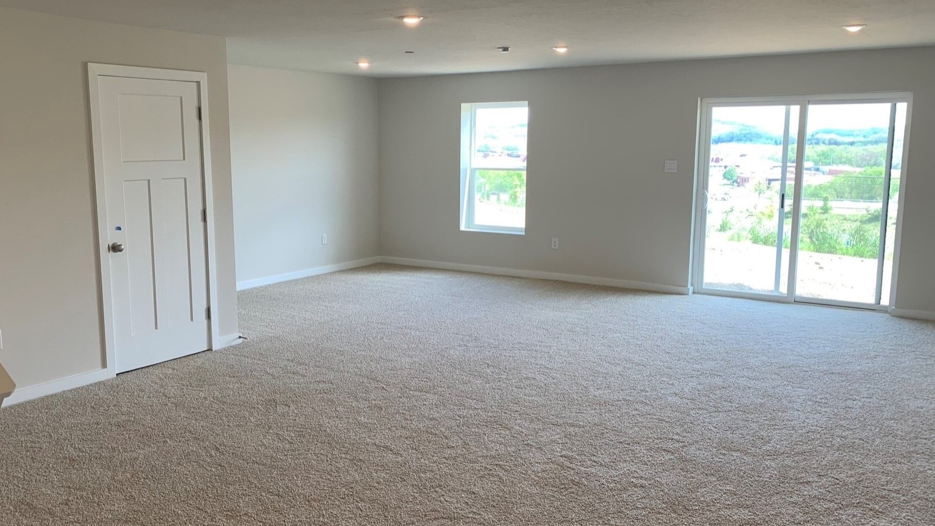 Finished basement