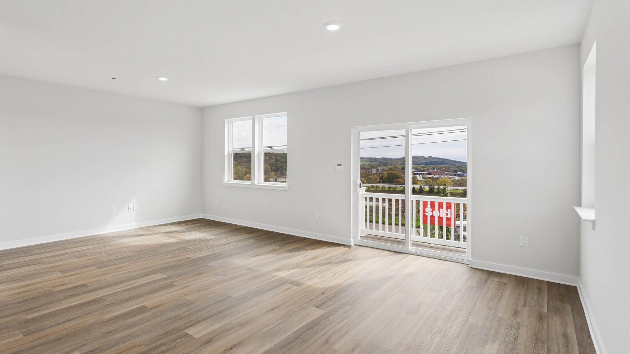 Open concept floorplan