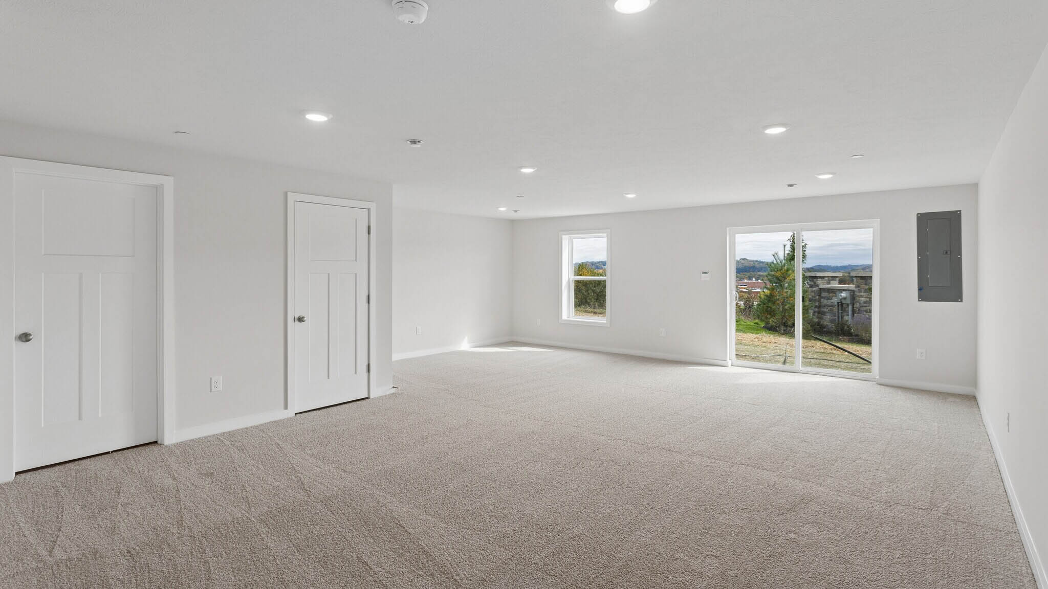 Finished basement
