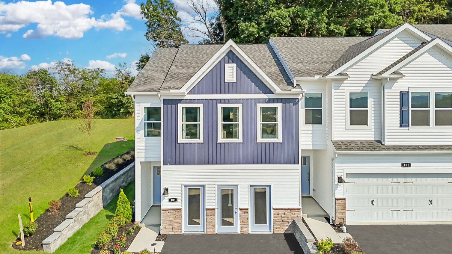 exterior of Andrews floorplan