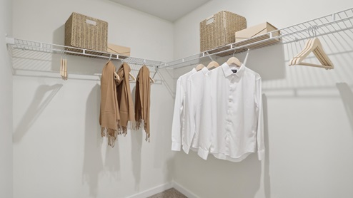 New Community Seneca Hills Primary Suite Closet