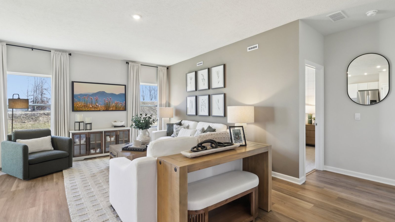Living room area