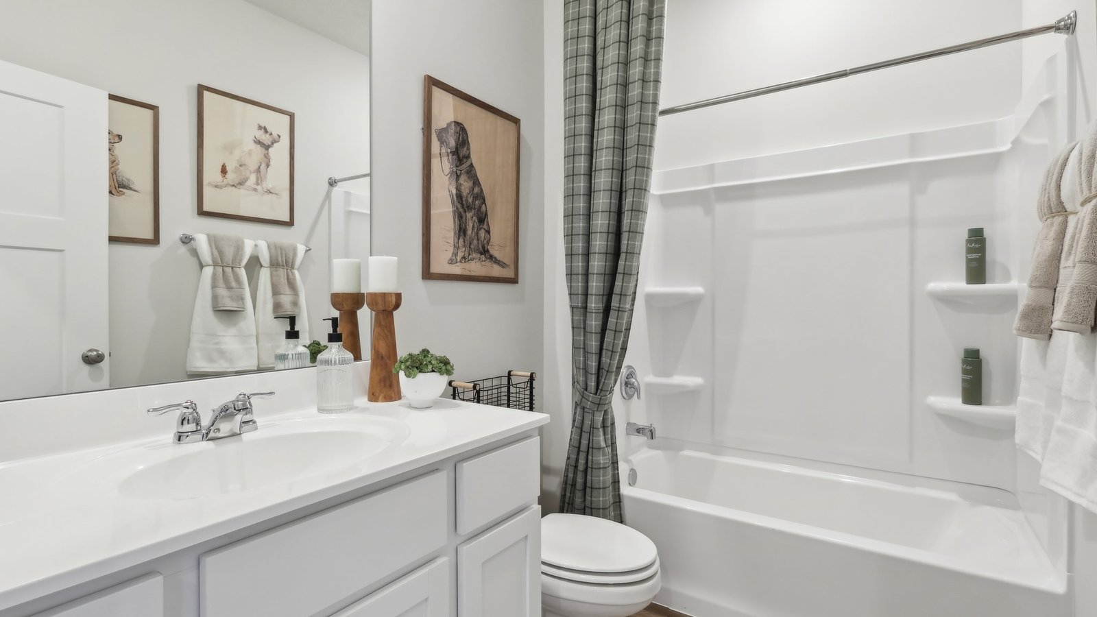 Secondary bathroom