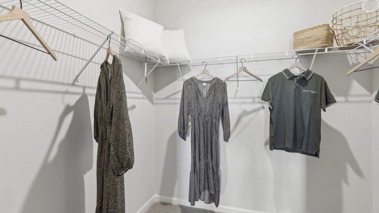 Primary walk-in closet