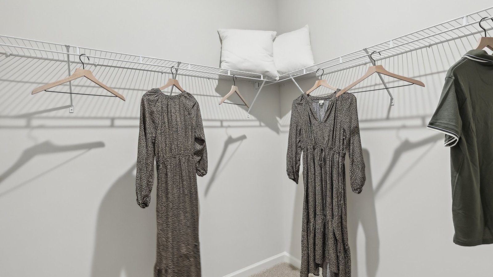 Primary walk in closet