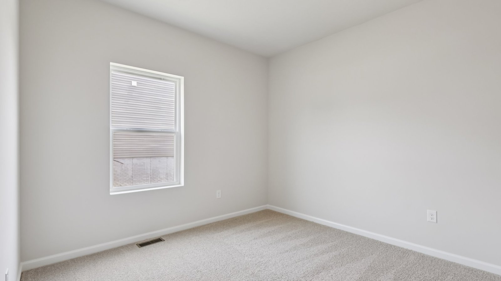 Secondary bedroom with window