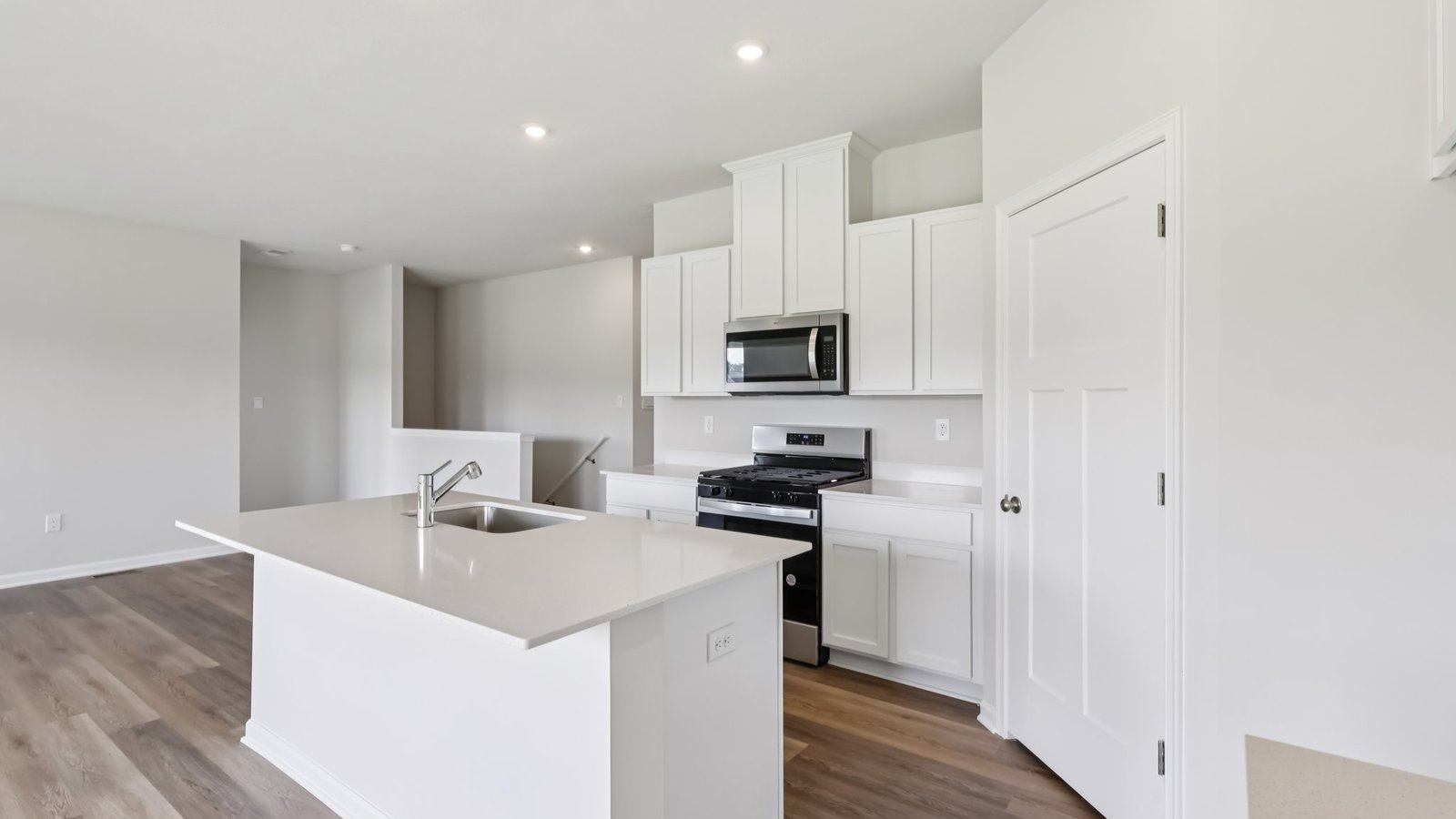 Kitchen with pantry