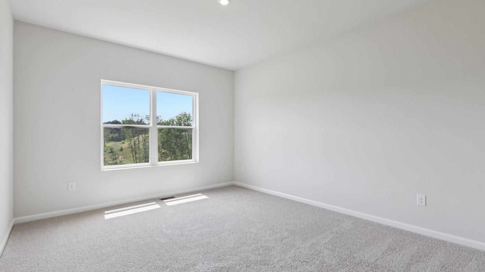Primary bedroom with window