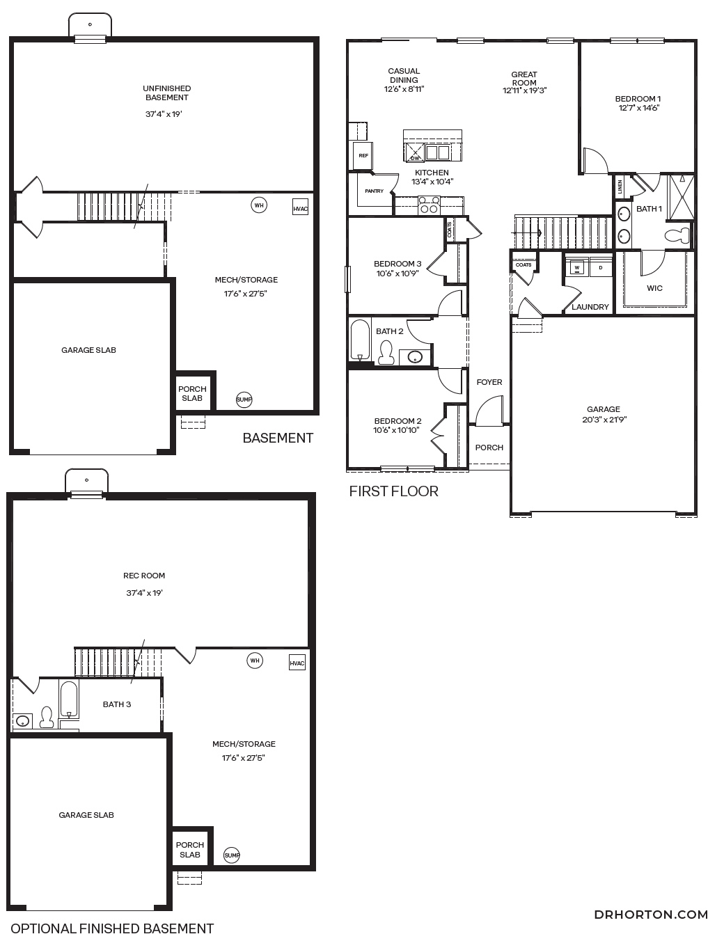 combined floorplan