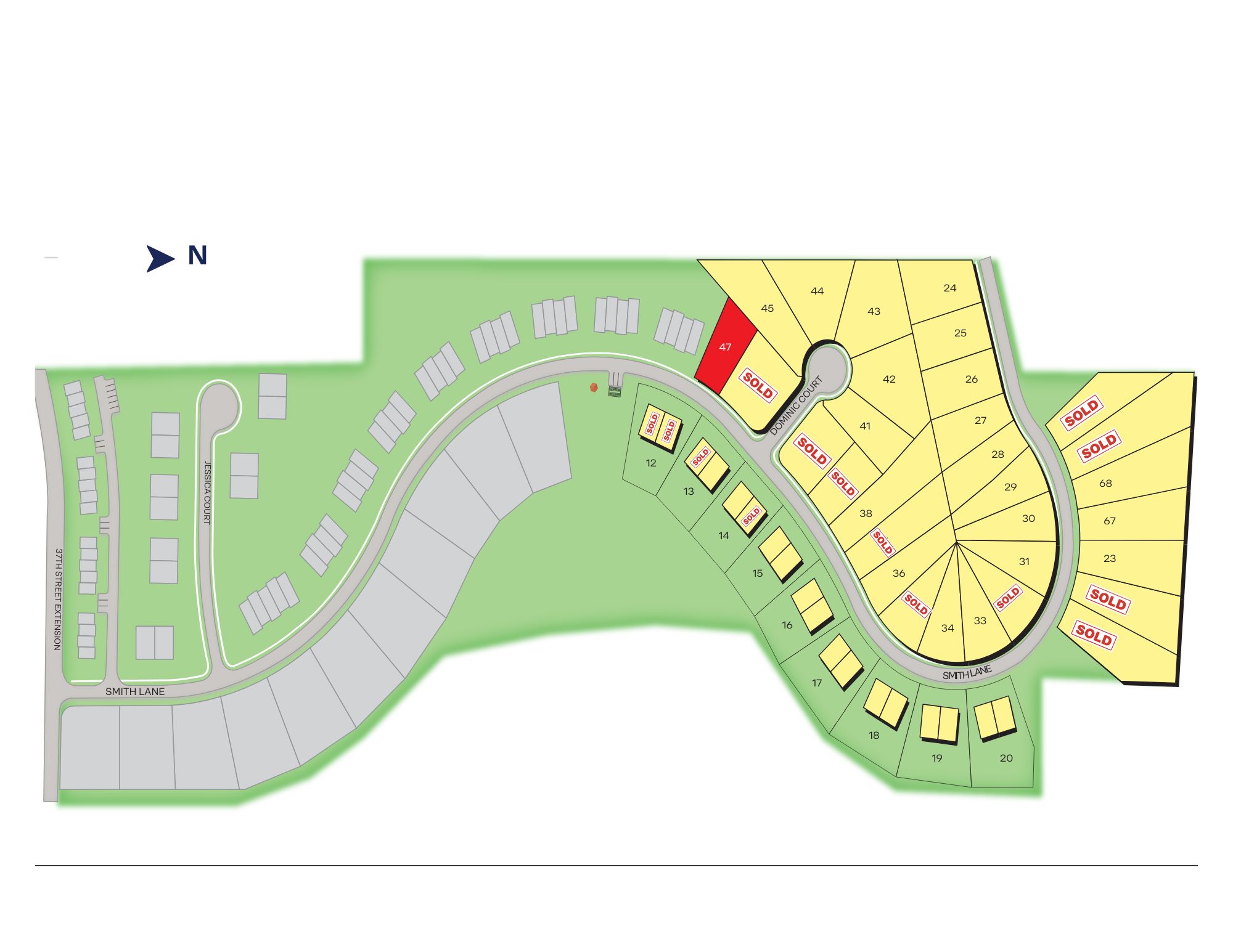 Static Lot Map