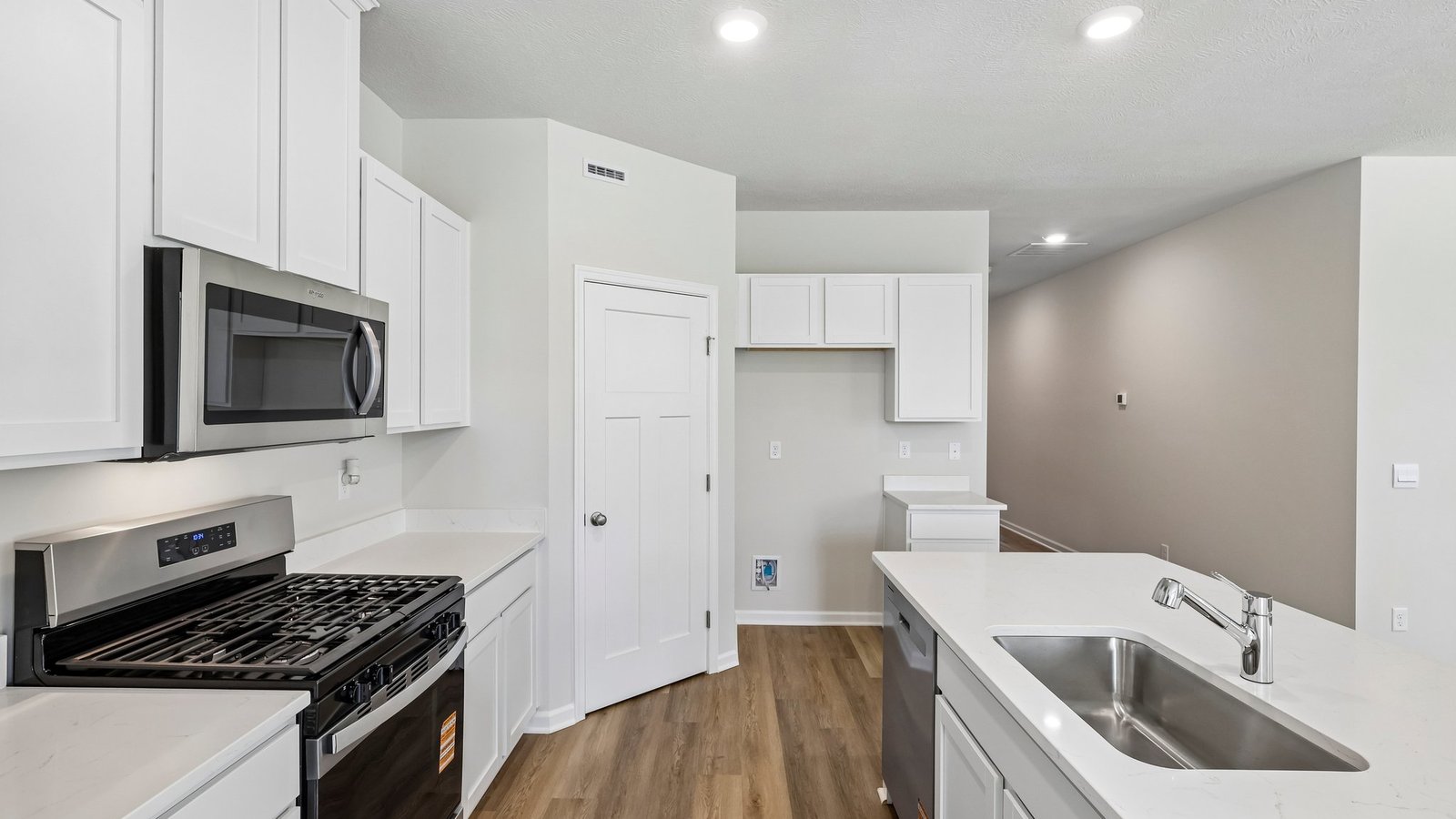Kitchen with pantry