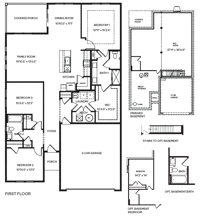 with basement option