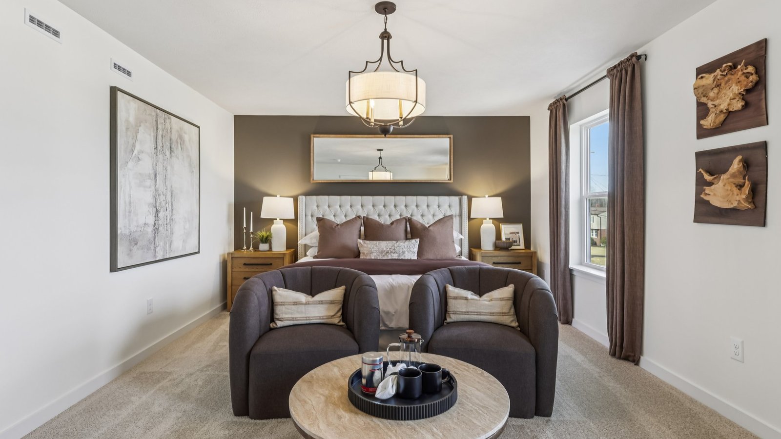 Primary bedroom suite