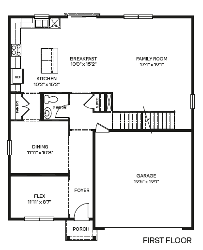 first floor