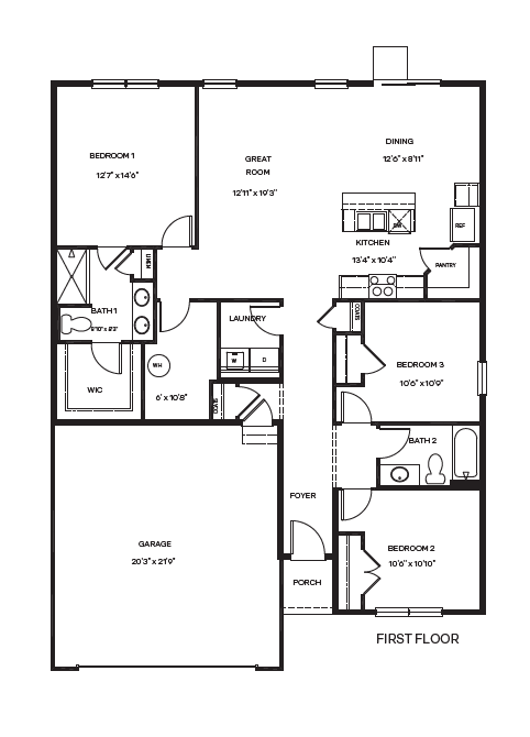 Hamilton - Main Level