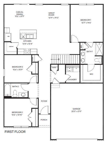 first floor