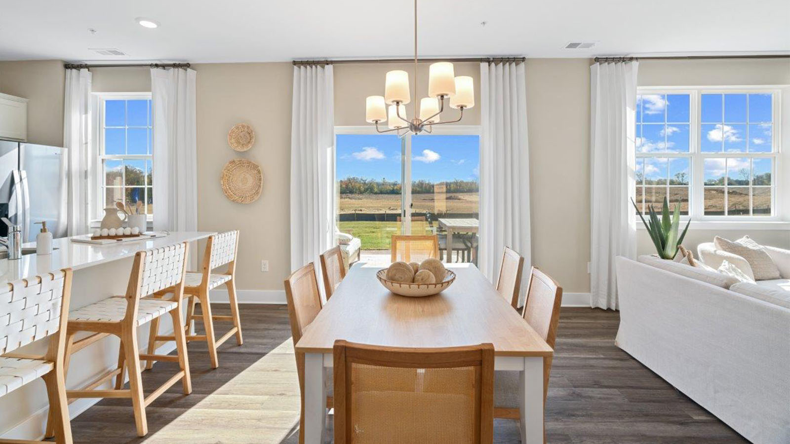 Casual dining space