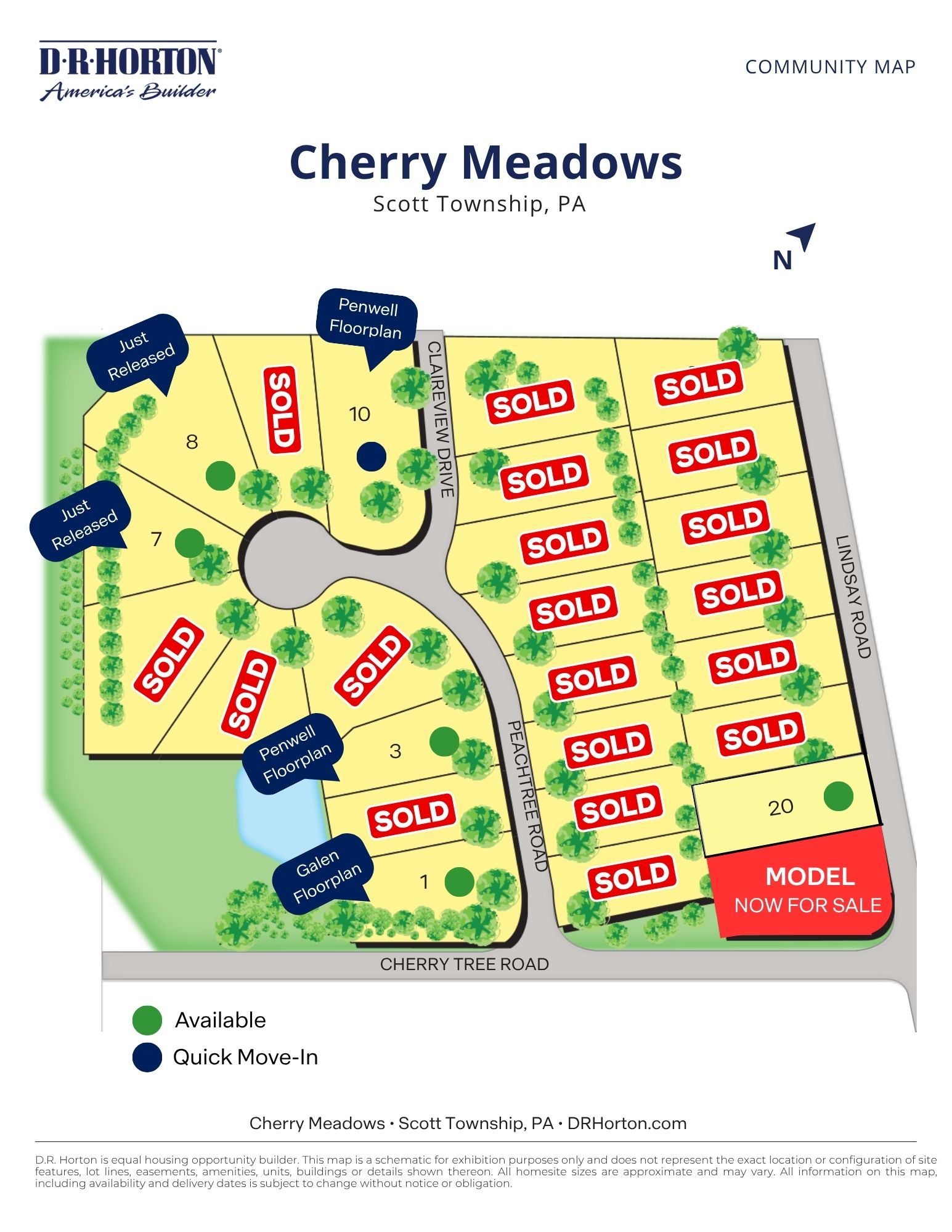 Static Lot Map