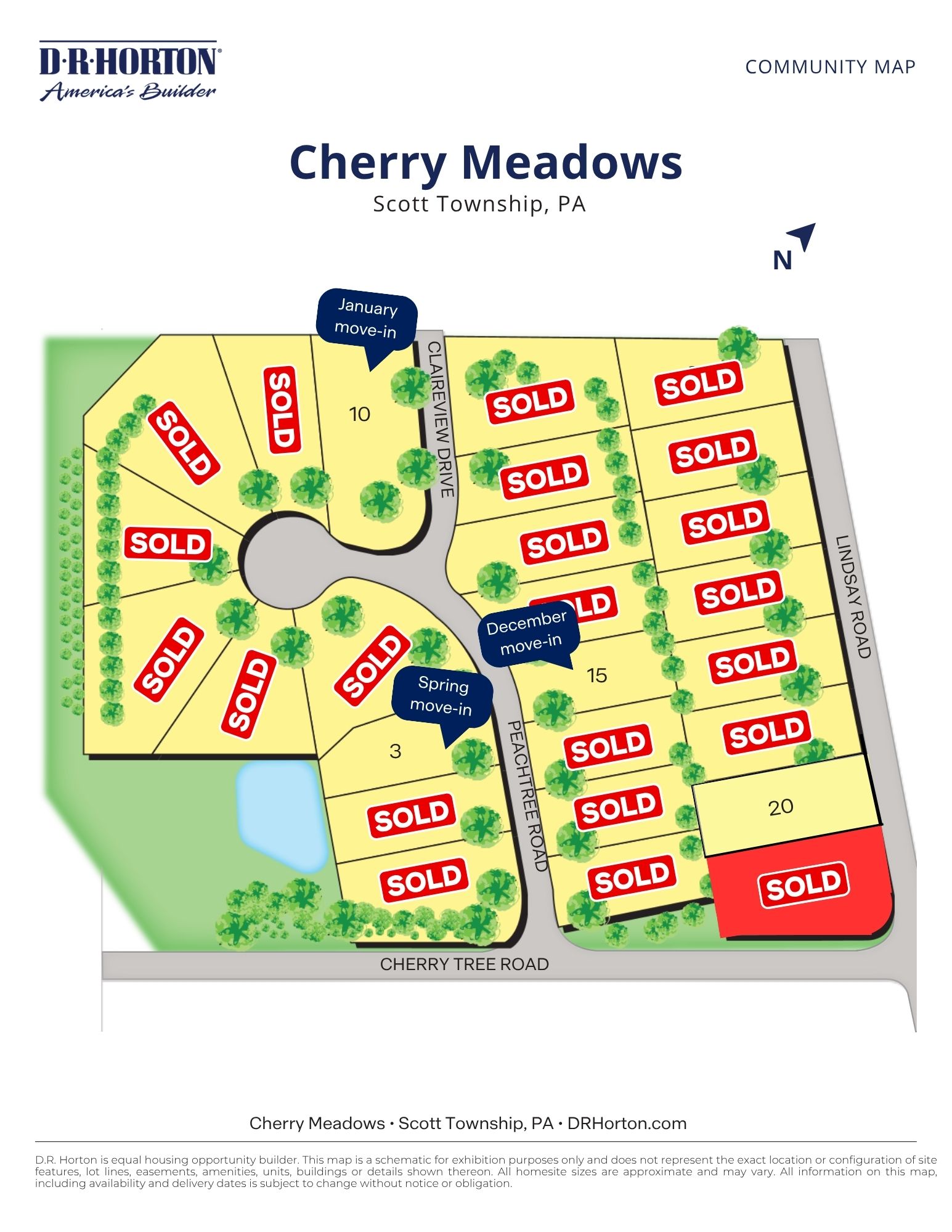 Static Lot Map