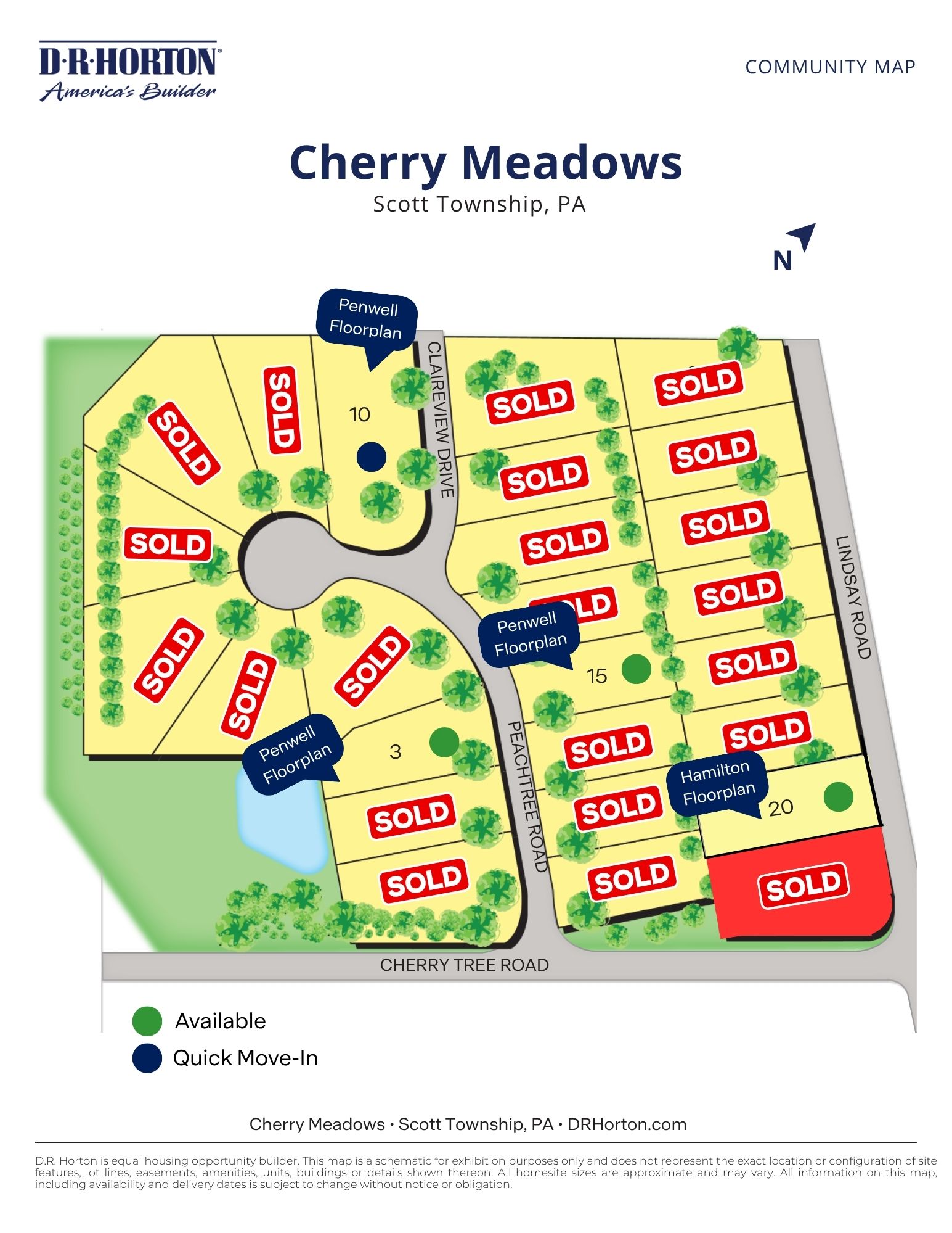Static Lot Map