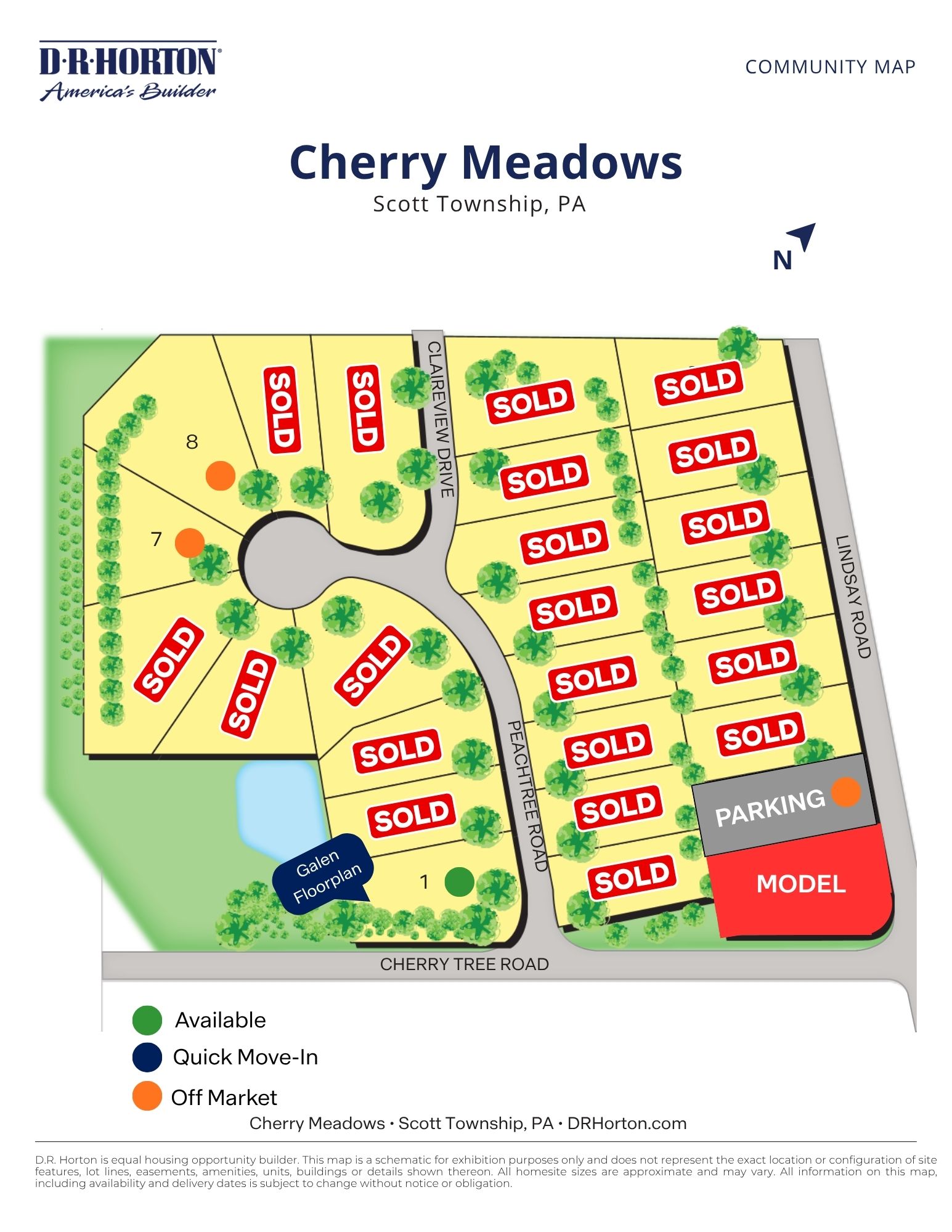 Static Lot Map