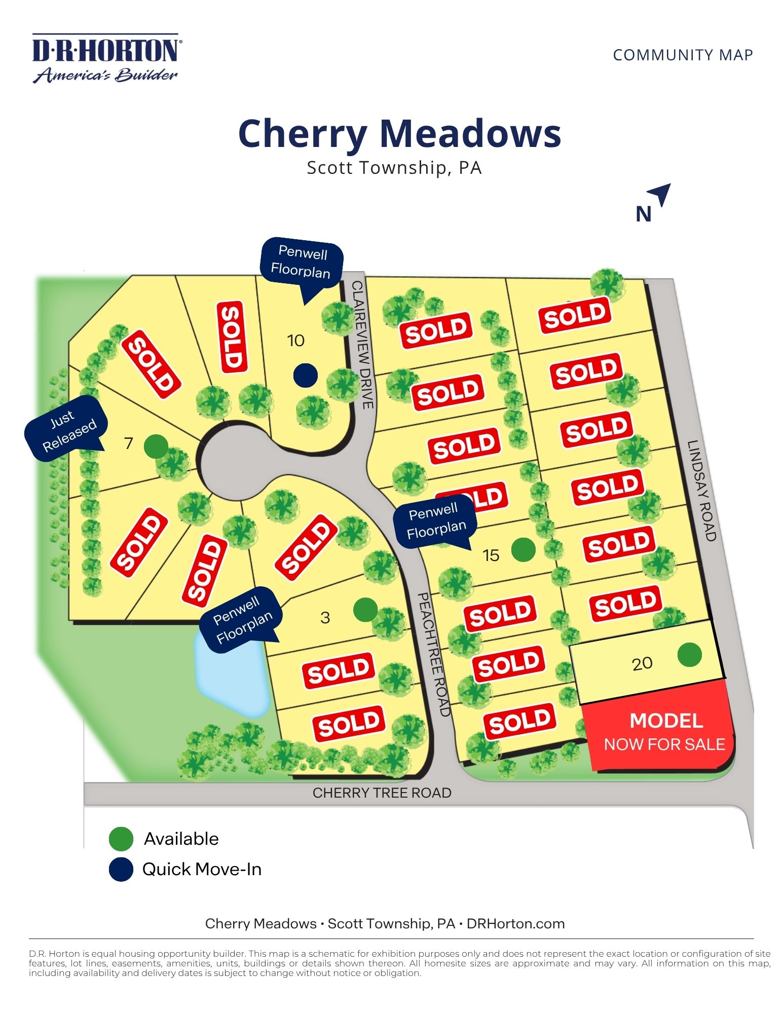 Static Lot Map