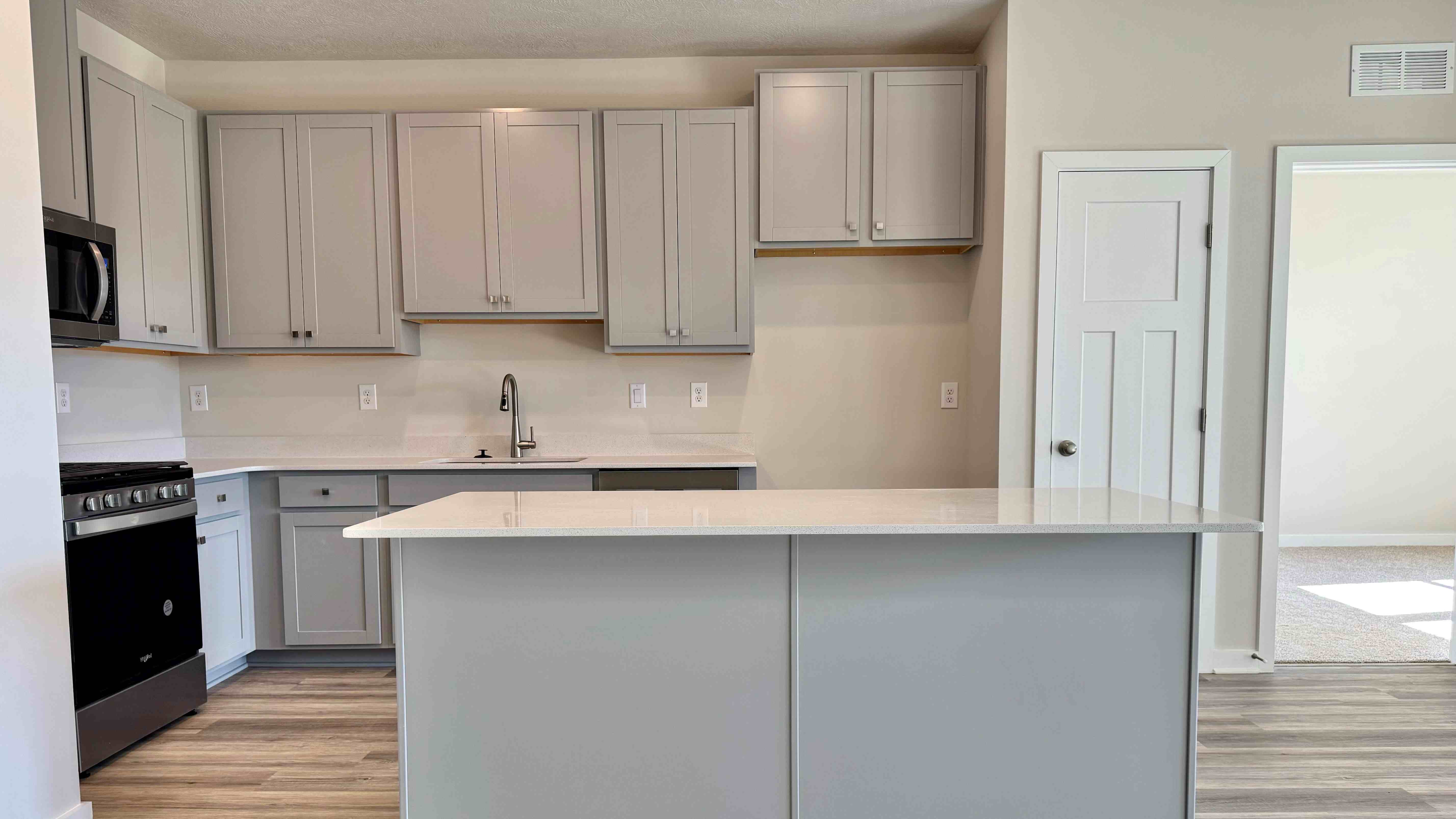 kitchen with stainless steel appliances