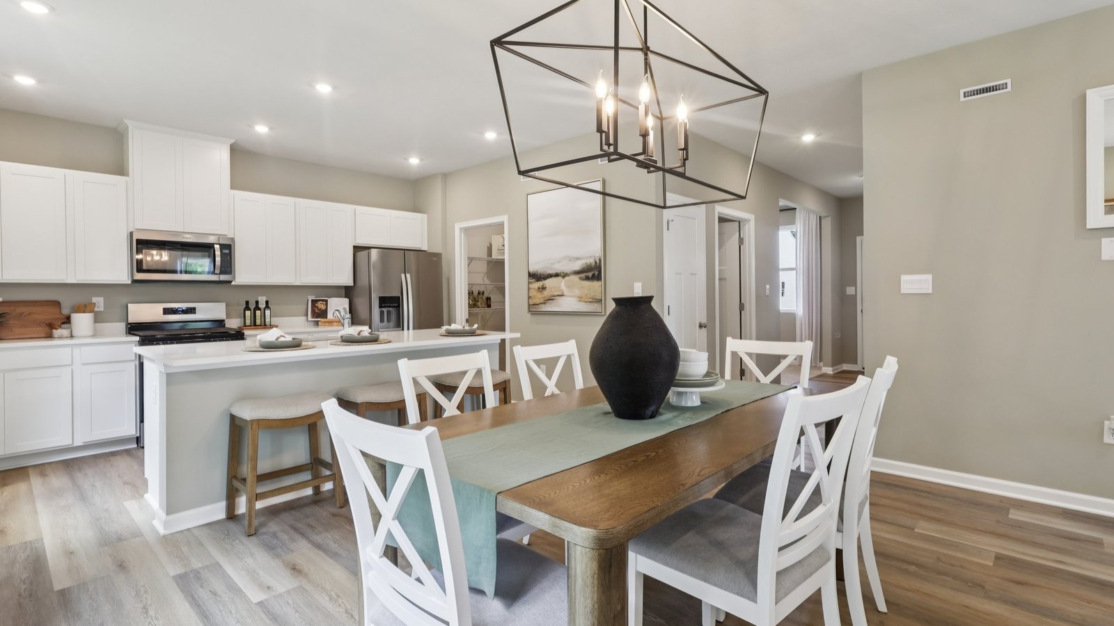 Dining area off of kitchen