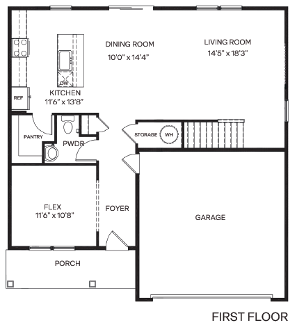 first floor