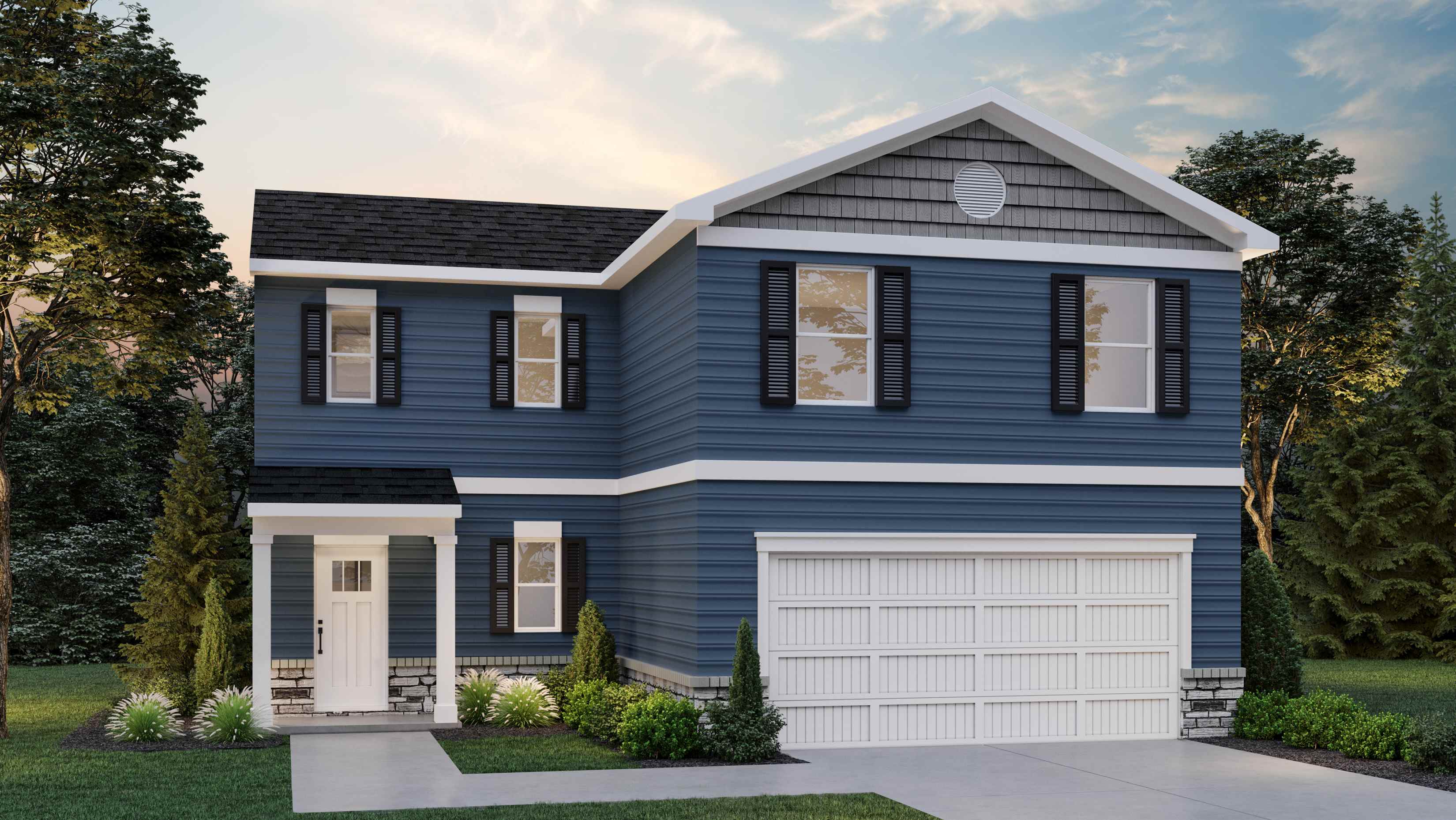 Deerfield exterior rendering