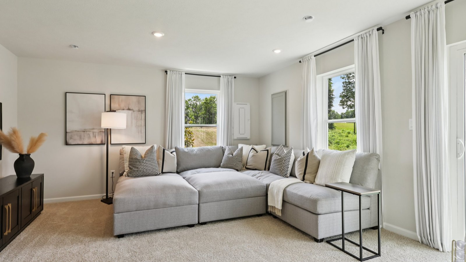 Regent floorplan finished lower level