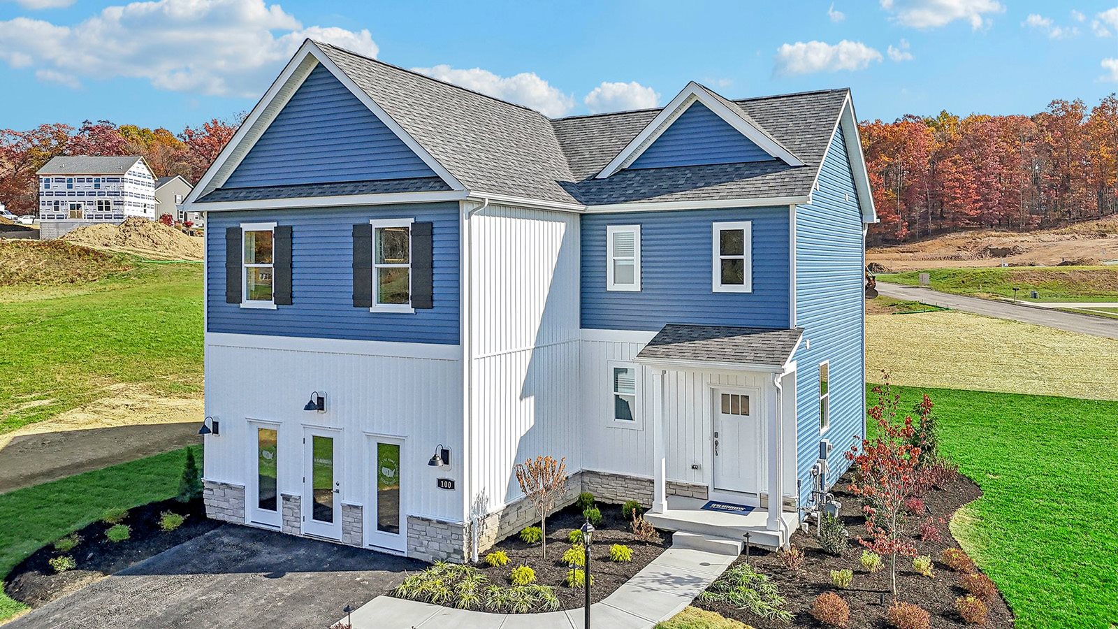 Deerfield floorplan exterior