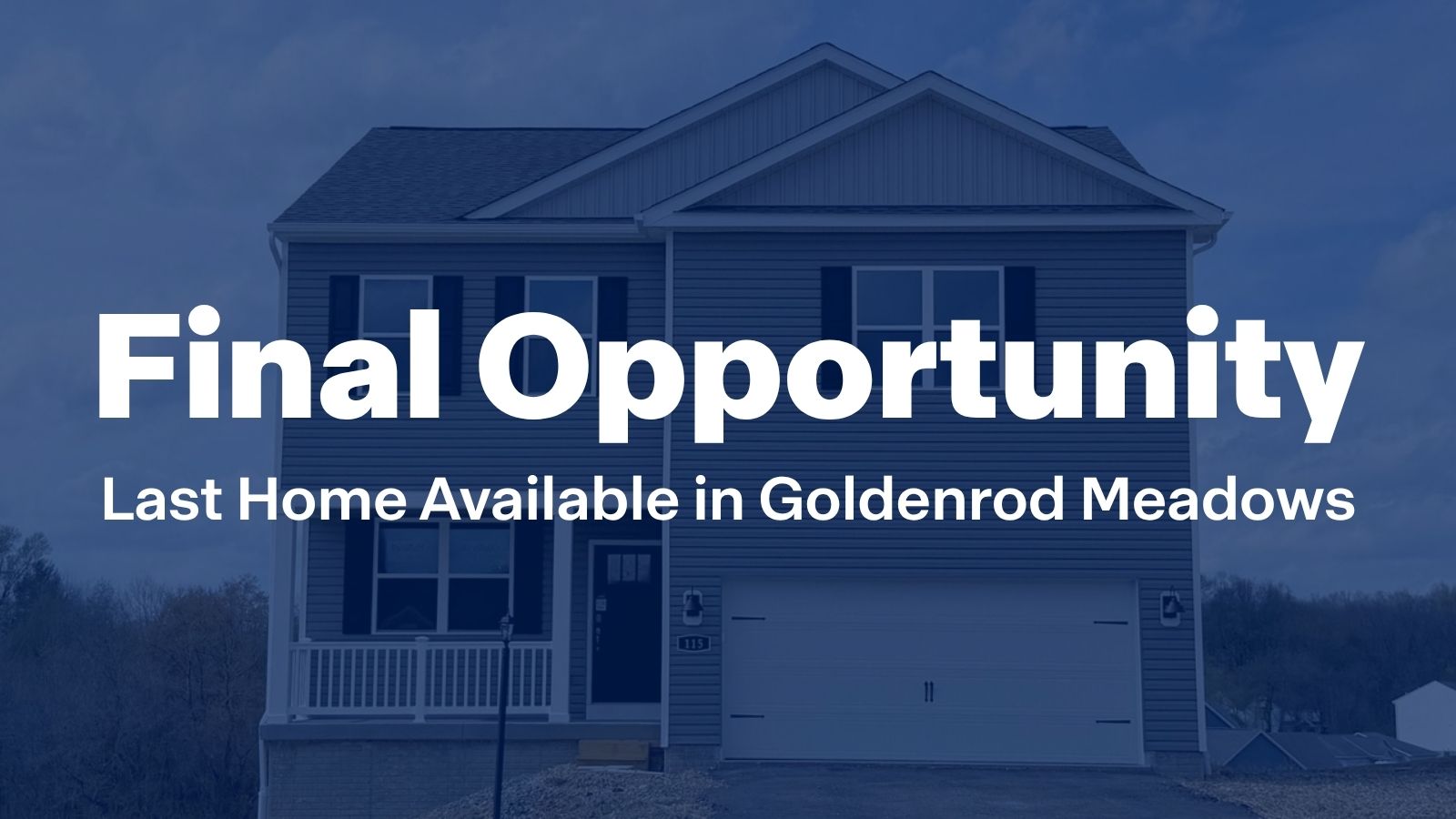 Final Opportunity in Goldenrod Meadows