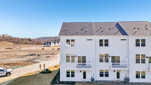 Rear exterior of Atlas model at McCandless Square