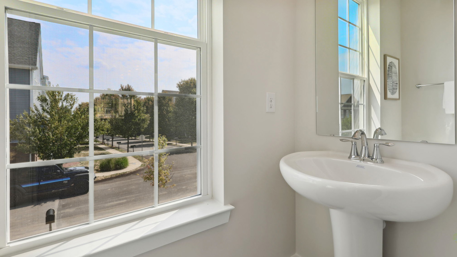 Half bath on main level