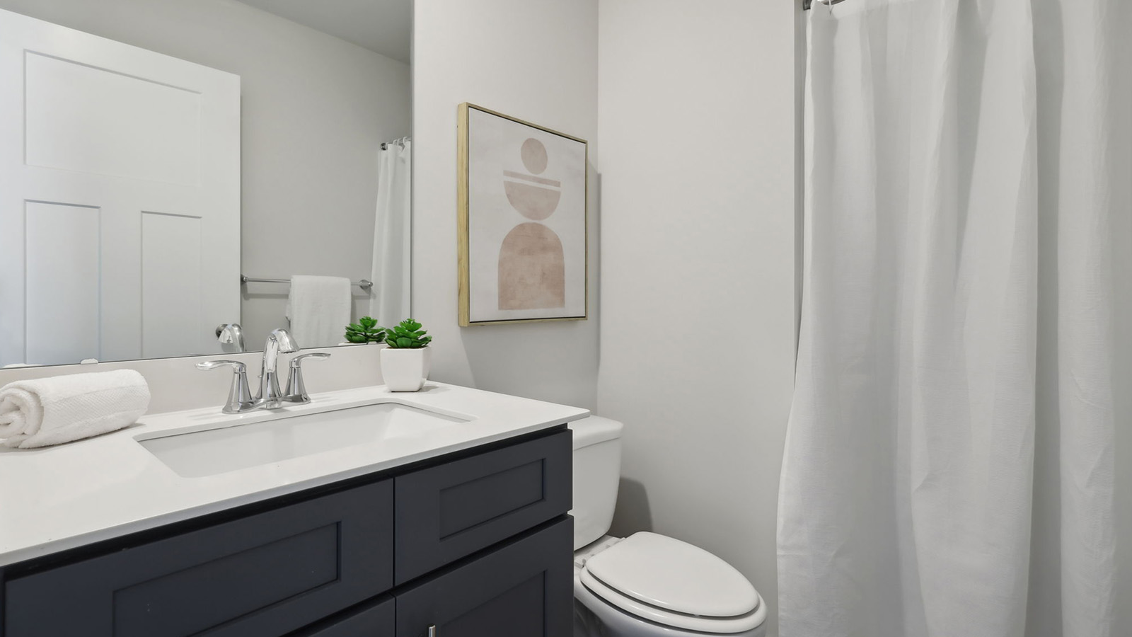 Secondary bathroom